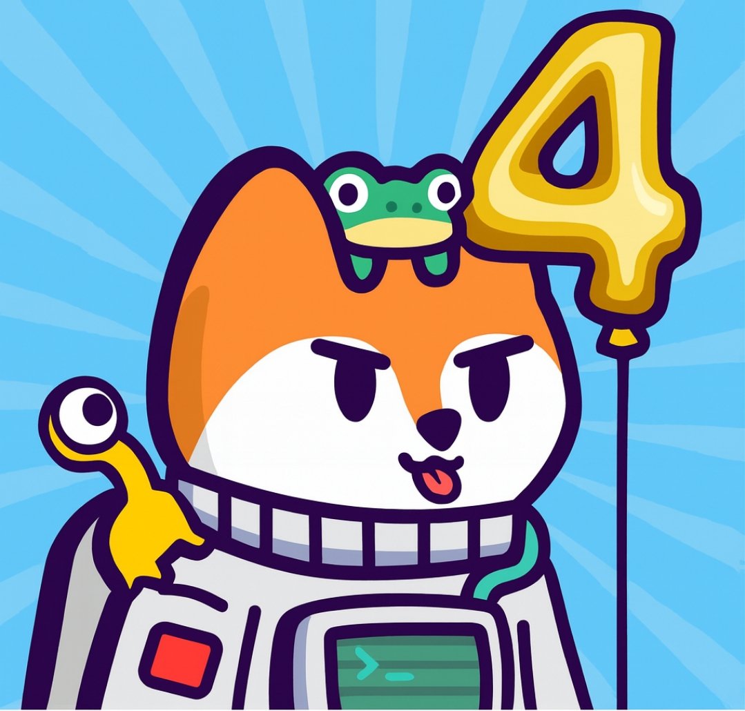 OG_Chapo_'s tweet image. Happy 4 Years FFF! 🦊🎉

To the best NFT project across all chains and still the most underrated. Been riding with the foxes since 2022, and let’s be real some holders are a bit sus🤣 but 99% of this community is pretty chill.

Cheers to the foxes that built, the foxes that…