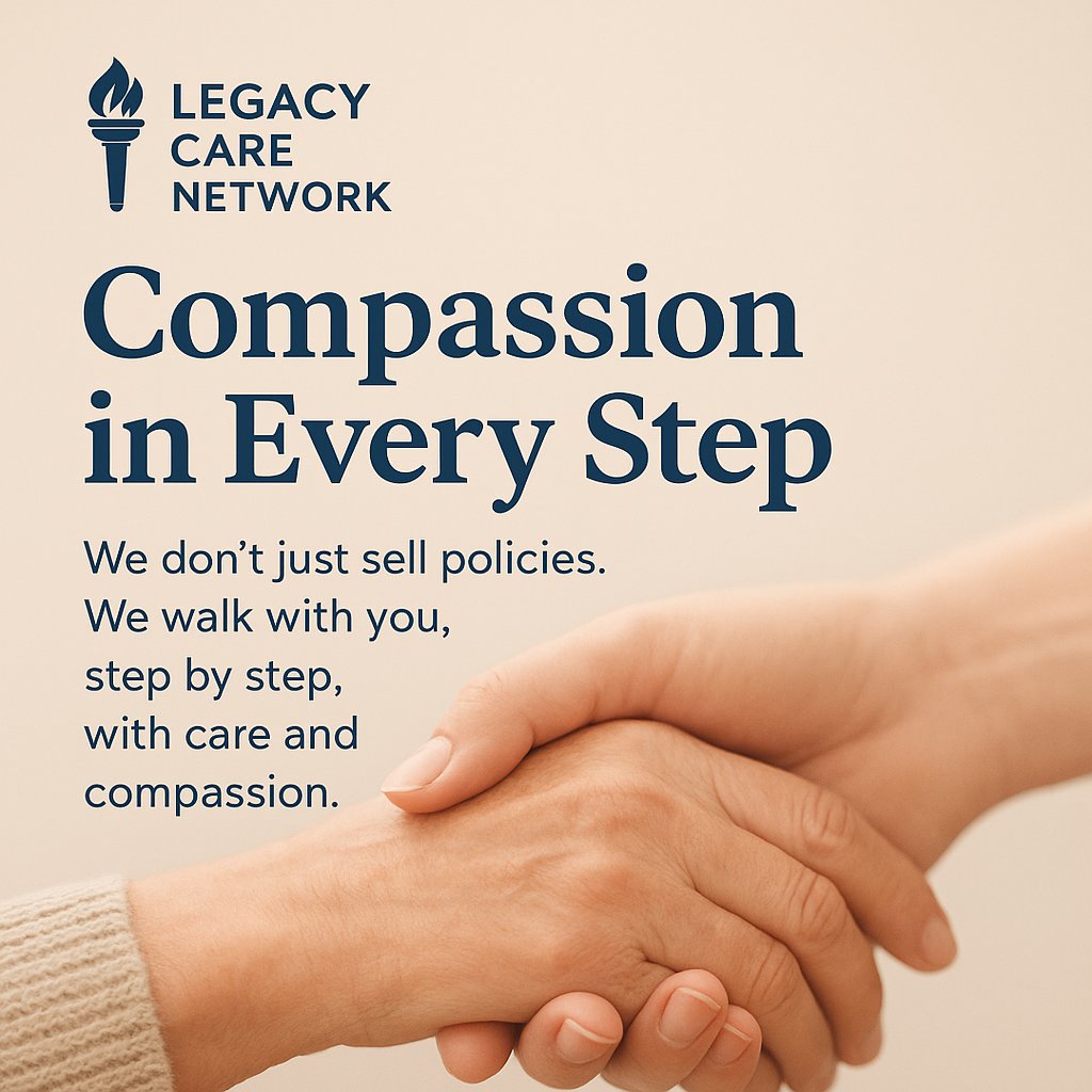 lagacynetwork's tweet image. Compassion in Every Step

We don’t just sell policies.
We walk with you, step by step, with care and compassion.
That’s the Legacy Care Network difference.
#LegacyCareNetwork #CompassionateCare #FamilySupport #FinalExpenseDoneRight