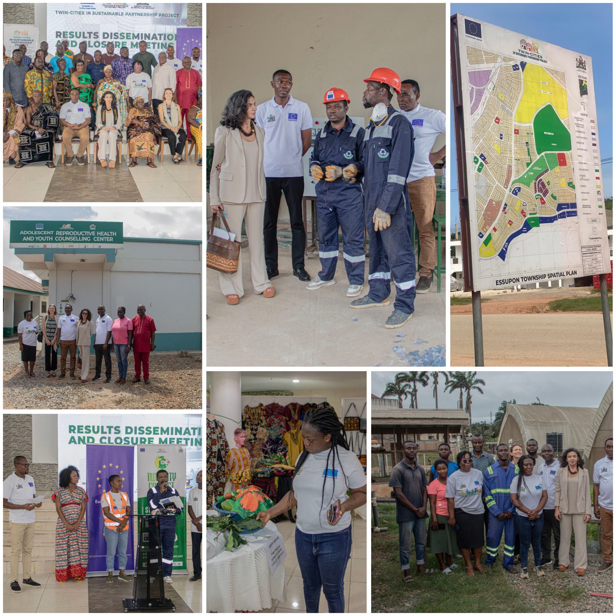 Celebrating the 13,304 lives impacted in the Sekondi-Takoradi Metropolis under the EU-funded Twin-Cities in Sustainable Partnership Project (TCSPP) with <a href="/SekTadiMetro/">Sekondi-Takoradi Metropolitan Assembly</a>.

Together with the Assembly and <a href="/ComunePalermo/">Comune di Palermo</a>, here’s what we achieved together over the past 3 years 👇