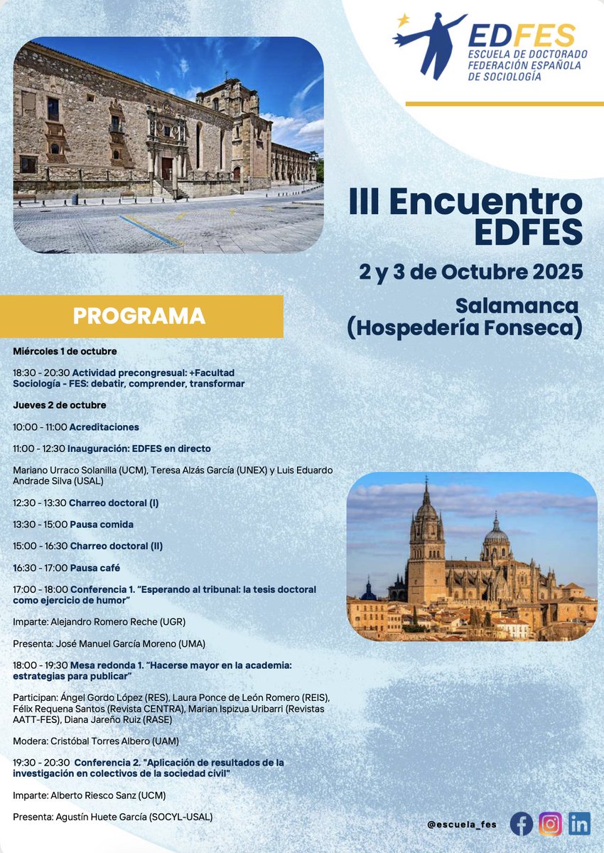 Escuela de Doctorado de la FES tweet media