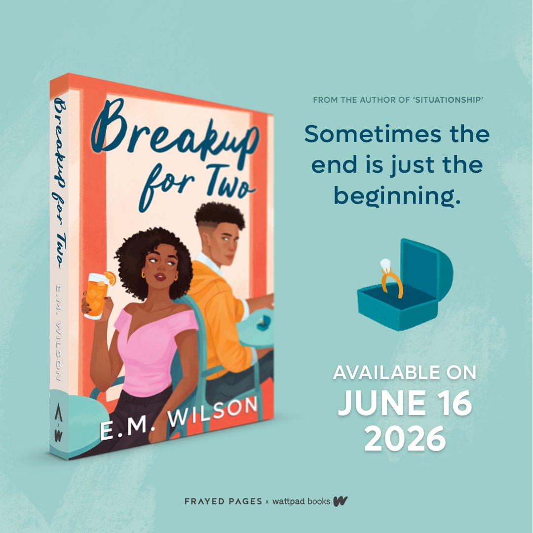 new york. two breakups. one unforgettable connection.

cover reveal for E.M. Wilson's next novel, “Breakup For Two” is HERE!

pre-order: frayedpagesmedia.com/book-breakup-f…