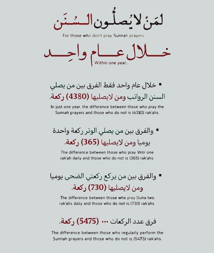 K_TheRebel's tweet photo. كم سترتفع بها درجاتك في الجنة في كل عام؟ هل مازلت تفرط بها؟! https://t.co/EuXXKXGDOn