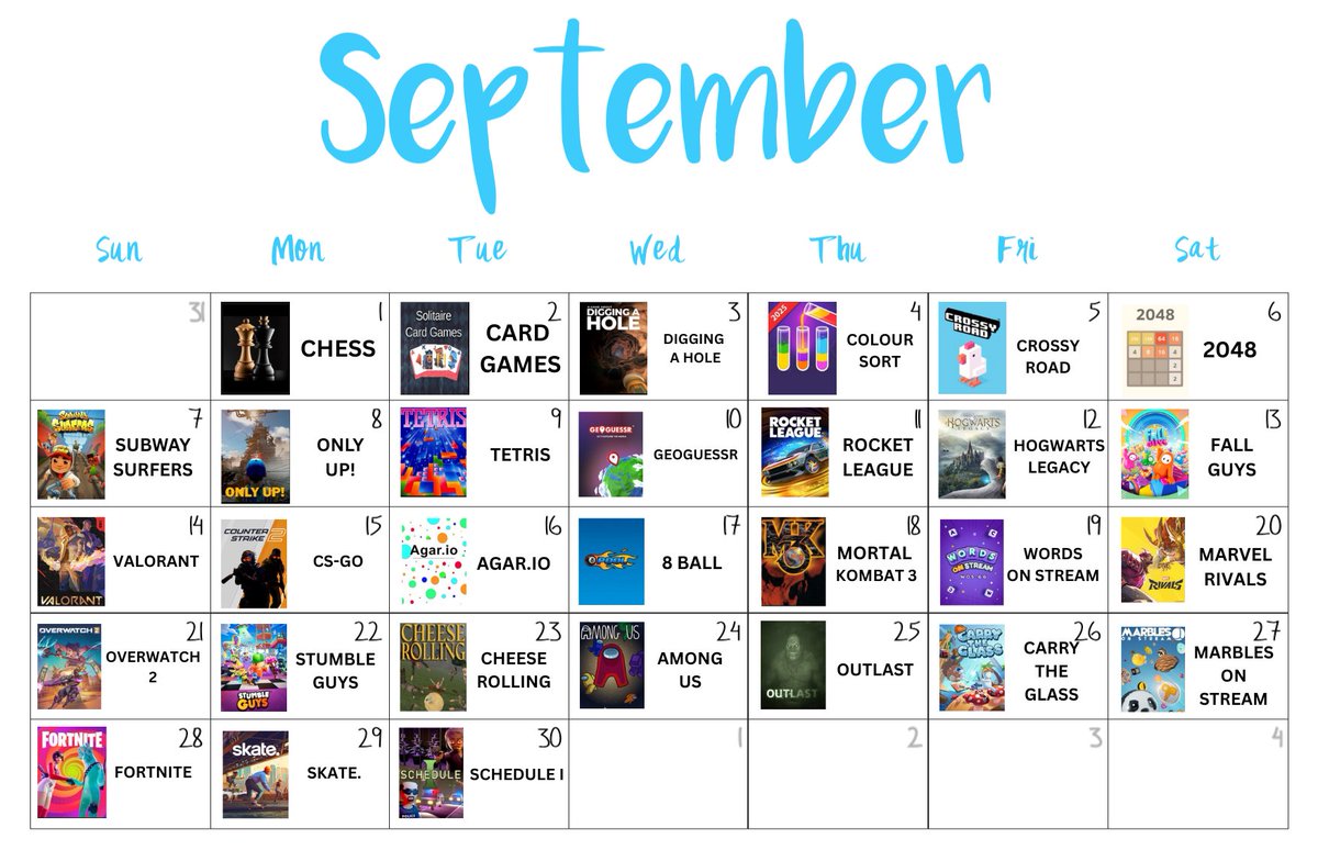 DAY 30 | SCHEDULE I ✅