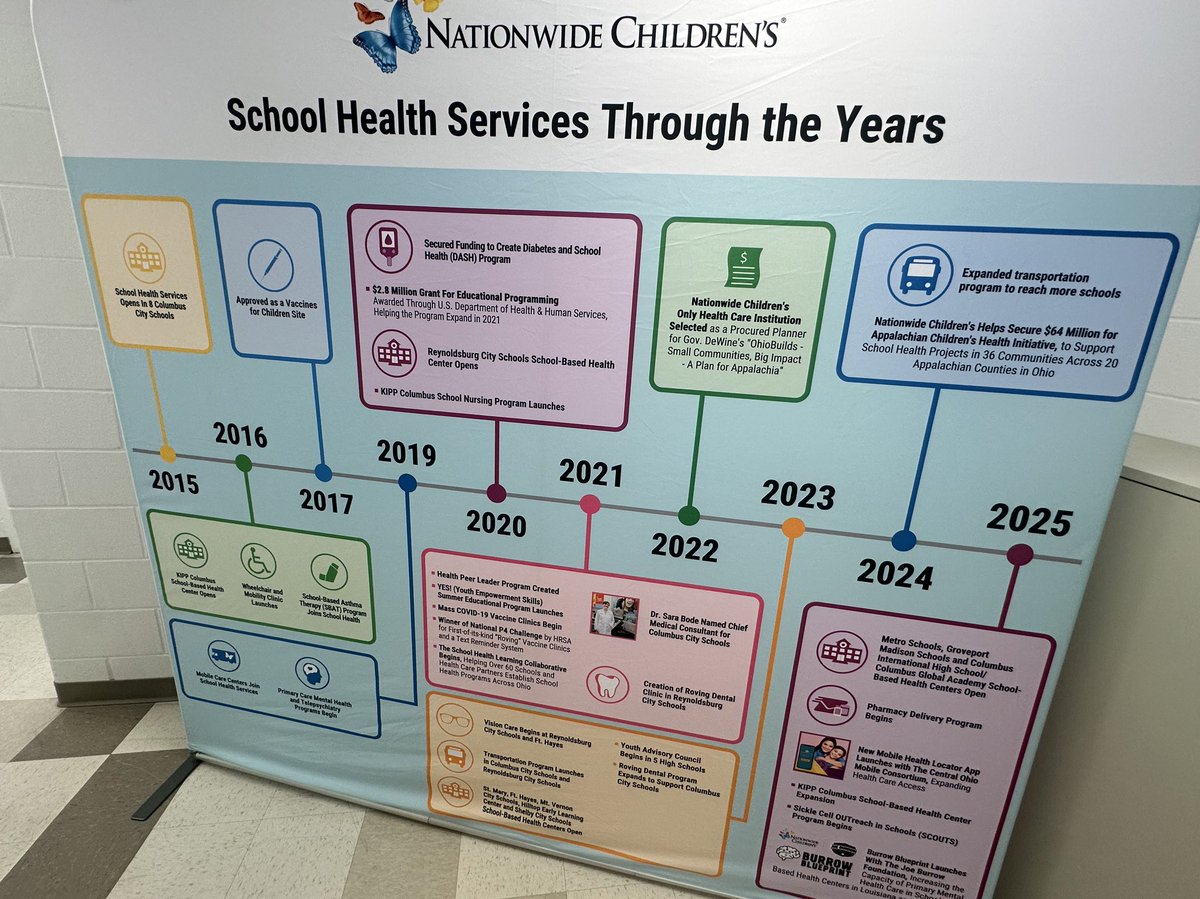 I joined Governor DeWine &amp; other state officials at the Reynoldsburg School-Based Health &amp; Vision Center — one of the first sites in a program we hope expands to all 88 counties.

Through OhioSEE, kids will get free vision care to see clearly, read confidently &amp; thrive in school.