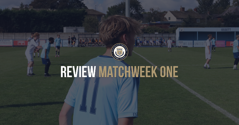 ESPFAcademy's tweet photo. #MatchweekOne | Review

🏟 Results and goalscorers
📸 Match photographs
👕 Team of the week
🏆 Player of the week
🎥 Match highlights
🤳 Inside the ESPFA - Matchday
⚽️ Team lineups