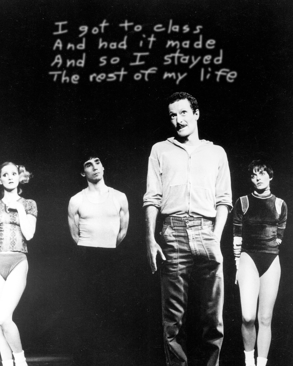 I can do that 🎩 Check out these lyrics from A Chorus Line, shown here in lyricist Ed Kleban's original handwriting! #AChorusLine50