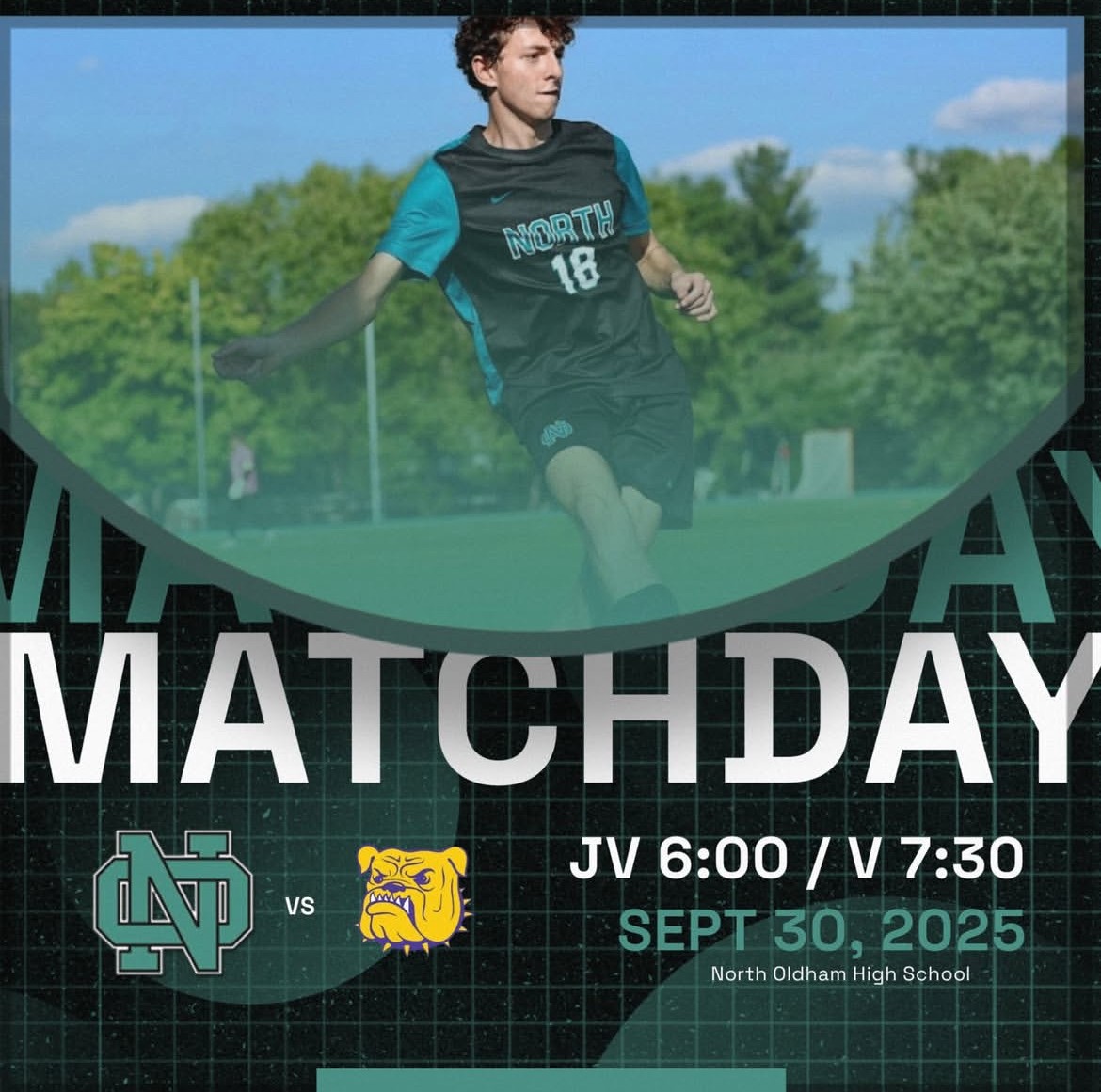 NOMustangs's tweet photo. NOHS Boy's Soccer hosts the Male Bulldogs tonight with JV at 6pm and Varsity at 7:30pm. Get your tickets here:
https://t.co/EJmSIShx28 https://t.co/oTel1nBdzA