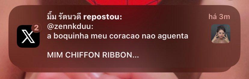 eu recebendo a notificação dando um PULO como se tivesse sido eu