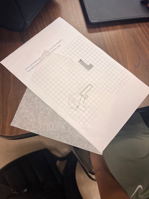 MrsCookMSMath's tweet image. When it comes to transformations on the coordinate plane, having patty paper for Ss to visualize rotations, reflections, and translations is a huge help! 💚