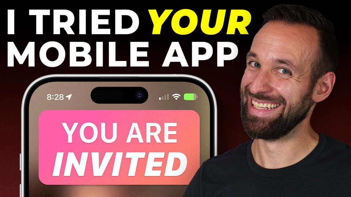 schlimmson's tweet photo. I reviewed 3 React Native apps from the community - and there’s so much to learn from them.

These aren’t toy projects 👇

🎯 a gamified habit tracker
🎁 a slick wishlist app
🎉 a social events app https://t.co/4KxZOeUeya