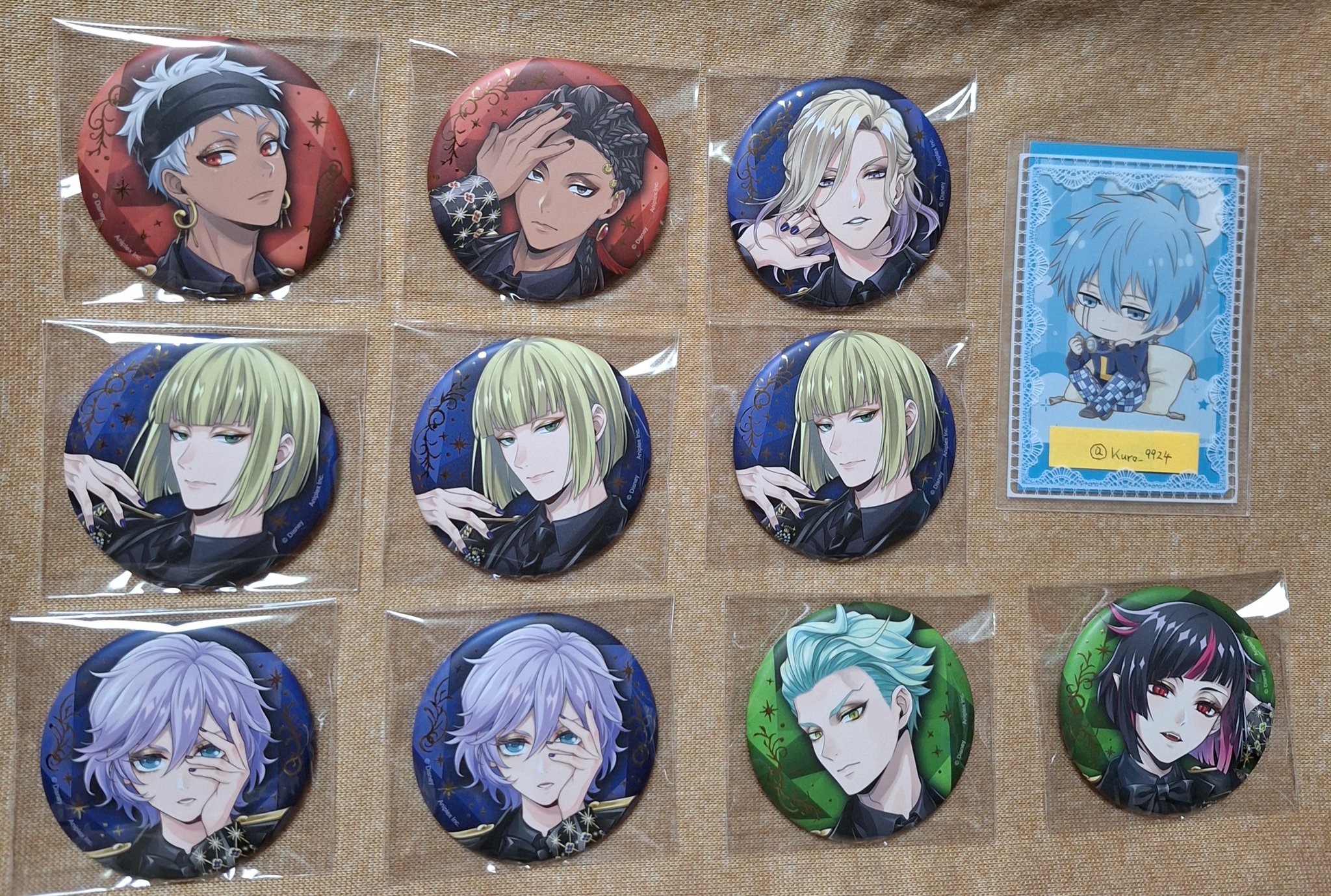 ツイステ　ブレイジングジュエル　ポップアップ　ライブ　缶バッジ　リリア ツイステブレイジングジュエルポップアップライブ缶バッジリリア