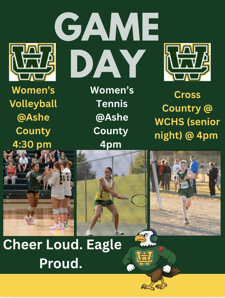 Another exciting day for our student athletes 🦅