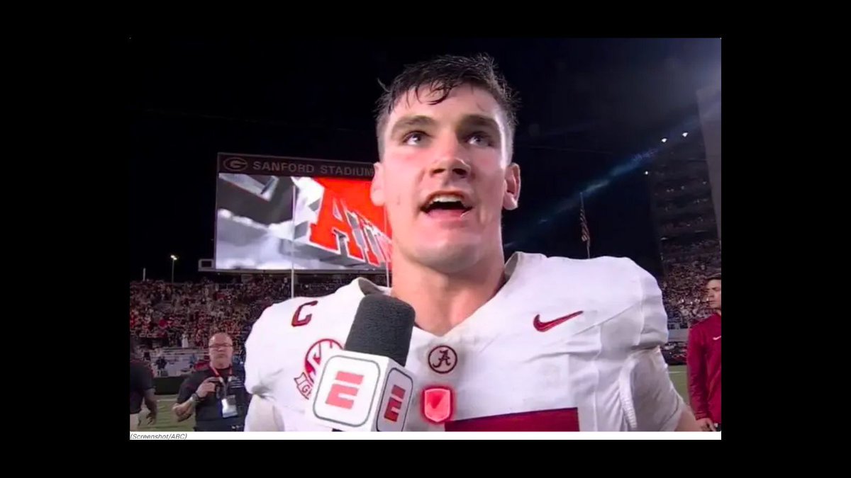This interview with <a href="/ty_simpson06/">Ty Simpson</a> moved me on Saturday night. His emotional voice and gratitude highlighted his focus and resilience. Ty exemplifies dedication, avoiding distractions, and continuously working hard. This is #optimalnotoptional.