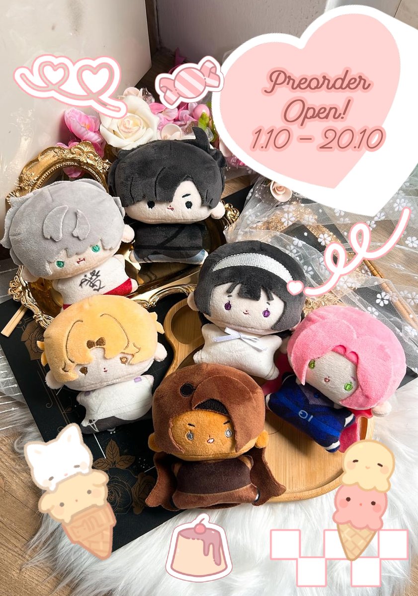 StarbornALNST's tweet photo. [RT💌!]
My ALNST dolls are up for preorder!

📅1st-20th Oct
❣️10cm smol
💌Printed body
❤️Comes with preorder price &amp; photocard bonus

Please join any of the G.Os or place an order directly at https://t.co/PJp6FmDl6H 🛒 https://t.co/8canvyuVZi