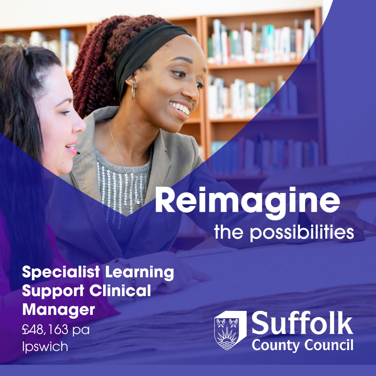 SJDirect's tweet image. Specialist Learning Support Clinical Manager
Suffolk County Council - Ipswich IP12BX / Hybrid £48,163 pa (pro rata)
37 hpw, Permanent

To apply for this job, visit:

suffolkjobsdirect.org/#en/sites/CX_1…       

#servicemanager #specialeducation  #Ipswich #Suffolkjobs #suffolkjobsdirect