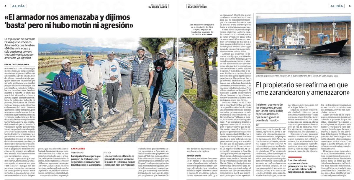 Buen "día después" en <a href="/diariovasco/">El Diario Vasco</a>: