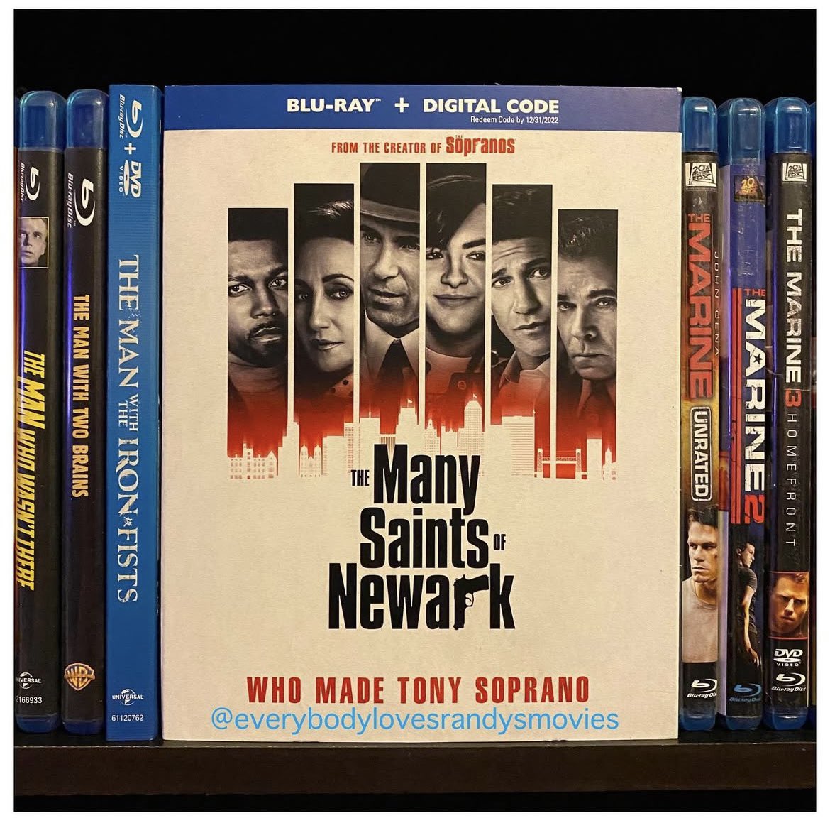 RandysMovies's tweet image. Movie: #TheManySaintsOfNewark (2021)

Starring: #MichaelGandolfini #AlessandroNivola #LeslieOdomJr. #JonBernthal #CoreyStoll #RayLiotta #VeraFarmiga #BillyMagnussen #MichelaDeRossi #JohnMagaro #SamsonMoeakiola #AlexandraIntrator #JoeyDiaz

Directed By: #AlanTaylor

#BluRay