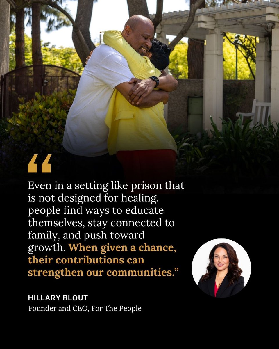 Our CEO, <a href="/hillaryblout/">Hillary Blout</a>, joined @1girlrevo to share the founding story of our organization and how Prosecutor-Initiated Resentencing is advancing second chances.

Listen here 👉 youtube.com/watch?v=NznI5_…