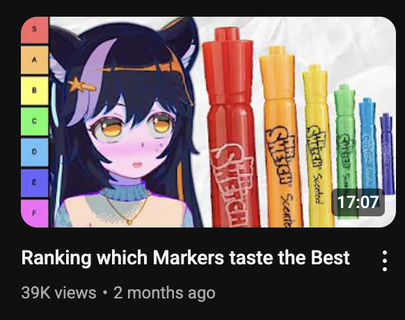 Why is Tobs so good at making non-edible stuff look edible 💀

I wanna eat a crayon too... ;-;