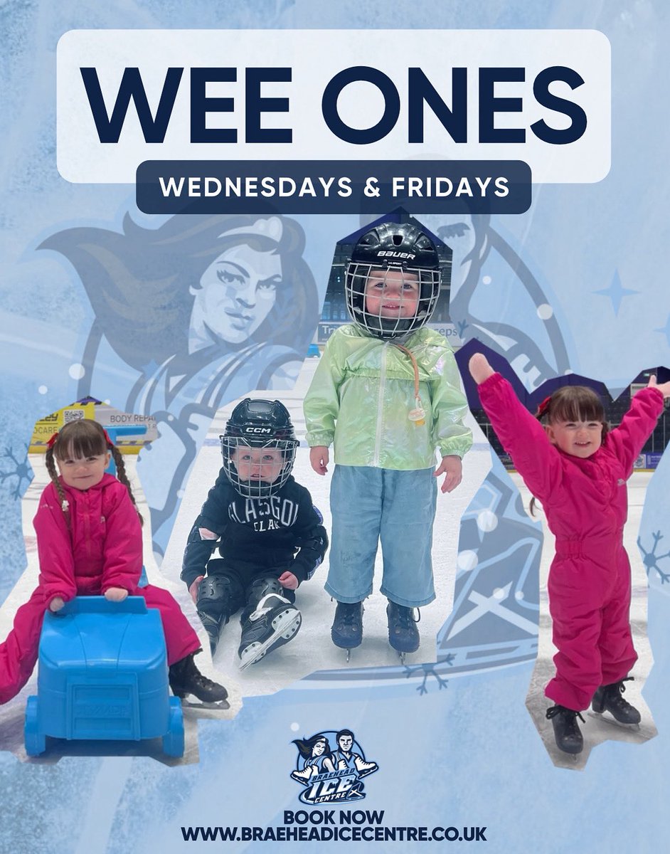 👶🏻 | 𝑾𝒆𝒆 𝑶𝒏𝒆𝒔 𝒐𝒏 𝑰𝒄𝒆 𝒂𝒕 𝑩𝒓𝒂𝒆𝒉𝒆𝒂𝒅 𝑰𝒄𝒆 𝑪𝒆𝒏𝒕𝒓𝒆! ❄️

Our under-5 sessions are perfect for mini skaters to explore the ice and glide with confidence! With free skating aids, playful extras and skate hire—your little ones can glide, giggle, and discover