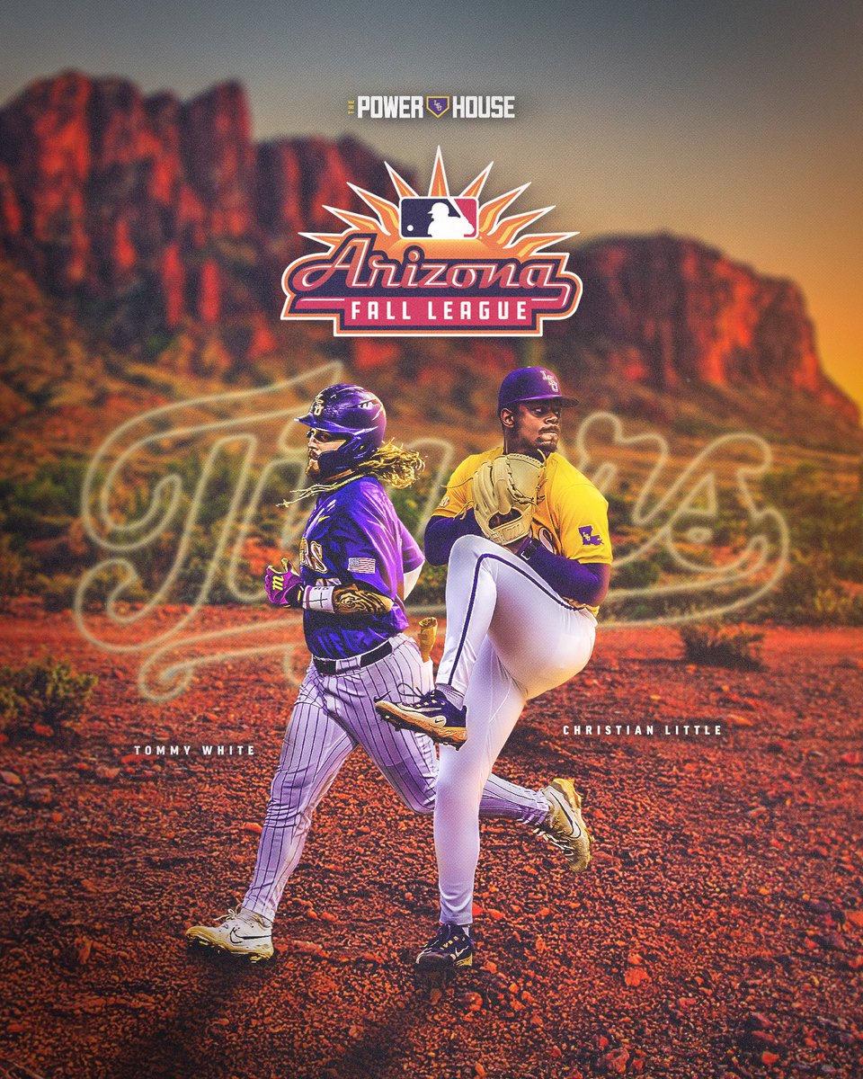 Heading To The Valley 🌵

Congrats to <a href="/tommywhite44/">Tommy White</a> and <a href="/Chrisxavier40/">Christian Little</a> on being selected to play in the Arizona Fall League! 

<a href="/MLBazFallLeague/">MLB's Arizona Fall League</a> | #ThePowerhouse