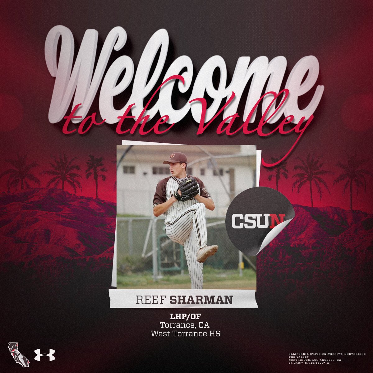CSUNBaseball's tweet image. An athlete.

Excited to have @Reef_Sharman on the squad.

#GoMatadors