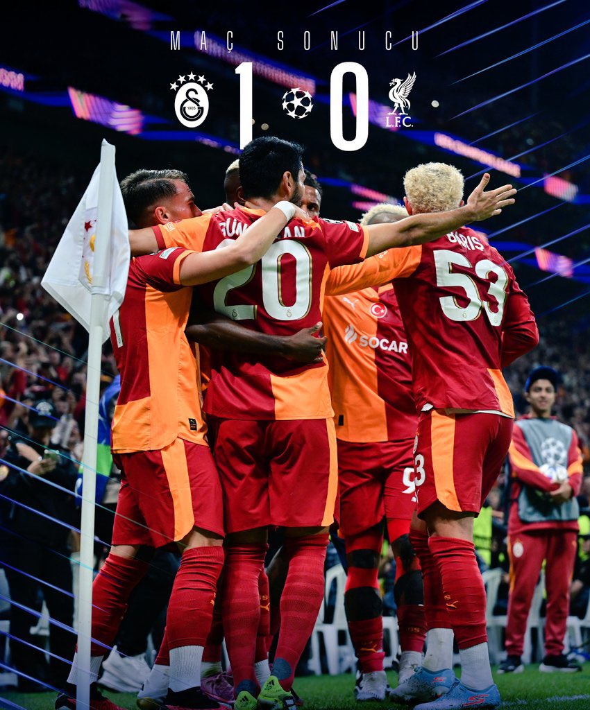 sonra dedim ki iyi ki Galatasaraylıyım🦁♥️💛#GSvLIV #galatasaray