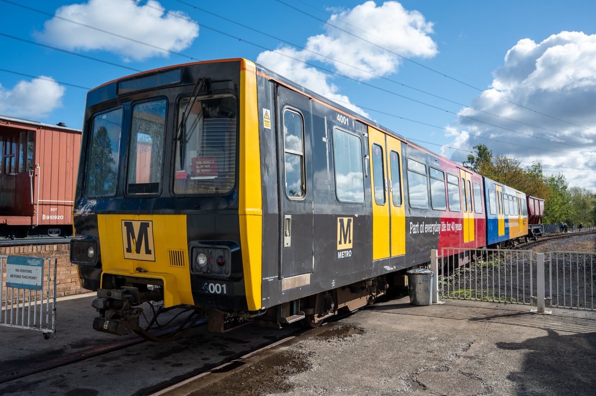 Some more images of Metrocar 4001 at North Tyneside Steam Railway