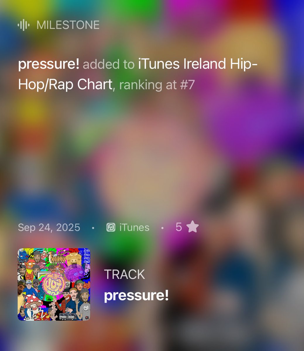 thegoodnews. (@thegoodnewscrew) on Twitter photo Our punky tune Pressure! comin in at # 7 this month. Shoutout the good ppl of Ireland bumping / purchasing on <a href="/AppleMusic/">Apple Music</a> 🗞️ Our punky tune Pressure! comin in at # 7 this month. Shoutout the good ppl of Ireland bumping / purchasing on <a href="/AppleMusic/">Apple Music</a> 🗞️
