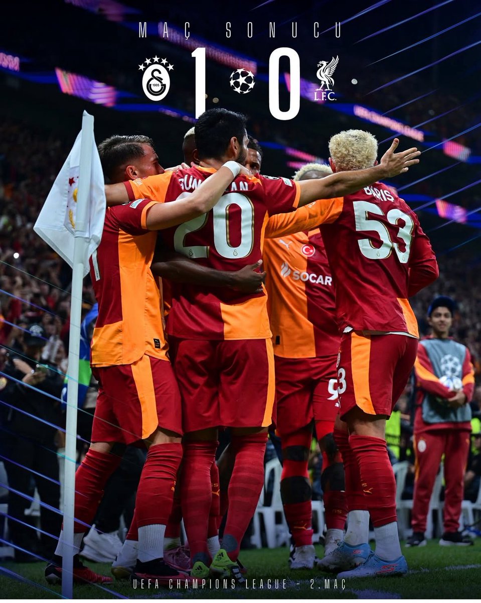 Şanlı Galatasaray  #GSvLIV