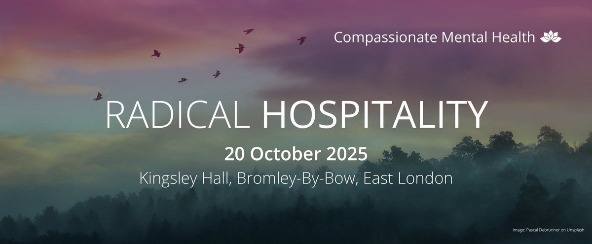 CompassionateMH (@compassionmh) on Twitter photo Join us next month #RadicalHospitality at iconic #KingsleyHall - nourishing day of learning, reflection, and pop up #TherapeuticCommunity. Together we’ll explore how to support ourselves & others move from crisis to coherence compassionatementalhealth.co.uk/events/radical… #Transformative #MentalHealth Join us next month #RadicalHospitality at iconic #KingsleyHall - nourishing day of learning, reflection, and pop up #TherapeuticCommunity. Together we’ll explore how to support ourselves & others move from crisis to coherence compassionatementalhealth.co.uk/events/radical… #Transformative #MentalHealth