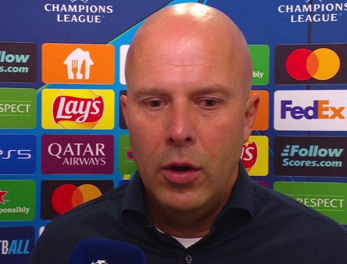 🚨🎙️🚨🎙️ارني سلوت 

أشعر بخيبة أمل مجددًا بسبب الخسارة.