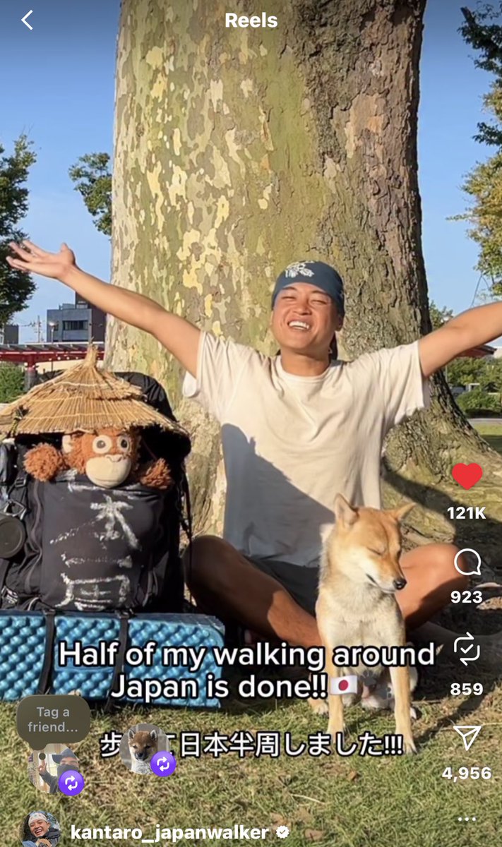 $SAN and <a href="/kantaro0925/">Kantaro San</a> 

1.1M views in less then 24 hours with over 120k likes … no creator on <a href="/pumpdotfun/">pump.fun</a> has this type of motion and is doing it all for free just to see his Shiba be the most socially impactful crypto project ever. 

<a href="/binance/">Binance</a> take notes

 <a href="/a1lon9/">alon</a> this is who