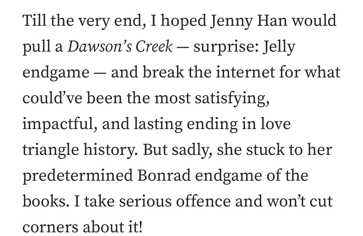 bonradelena's tweet photo. if u genuinely believed that jelly was gonna be endgame that is u just lacking media literacy bc nothing pointed to them being endgame it’s not manipulation and obviously she’s gonna be bias to the endgame couple idk https://t.co/SPkUQCrYT6