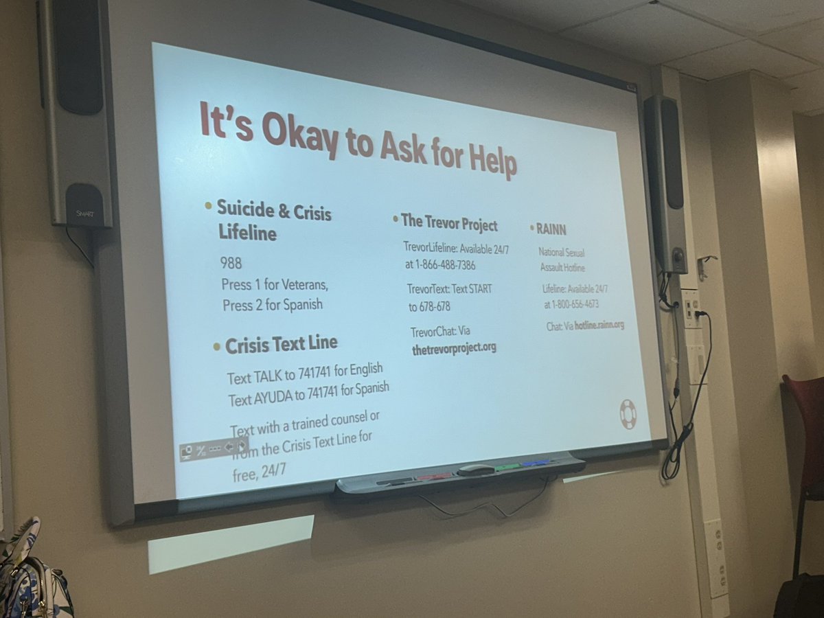 Informative session on teens mental health and suicide prevention by Dr. Sara Kohlbeck from <a href="/MedicalCollege/">Medical College of Wisconsin</a> yesterday at <a href="/BEHS_SDE/">Brookfield East</a> The Raise Your Voice Club (NAMI Wisconsin) is grateful for this opportunity to host this event and inspire a group of future change makers.