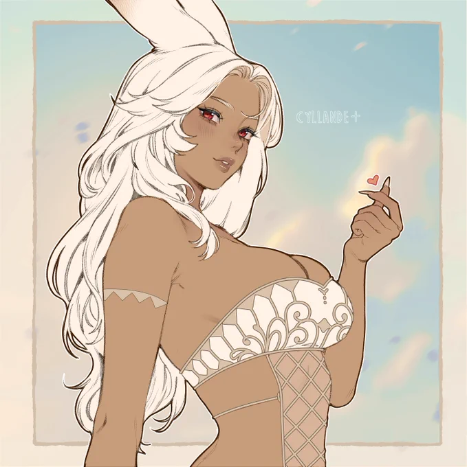 Lynna Moonlite Thank you so much for all the wonderful name suggestions! It was such a hard choice with so many lovely options #FFXIV