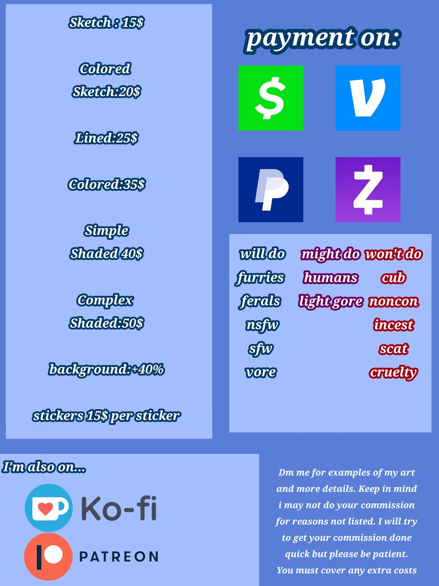 woof :03 (comms open 0/4) tweet media