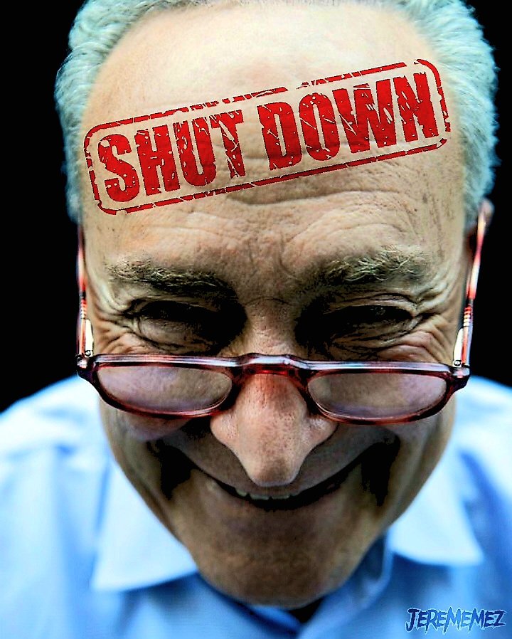 Jere_Memez's tweet image. "The Schumer Shutdown" will end his career... DO IT!