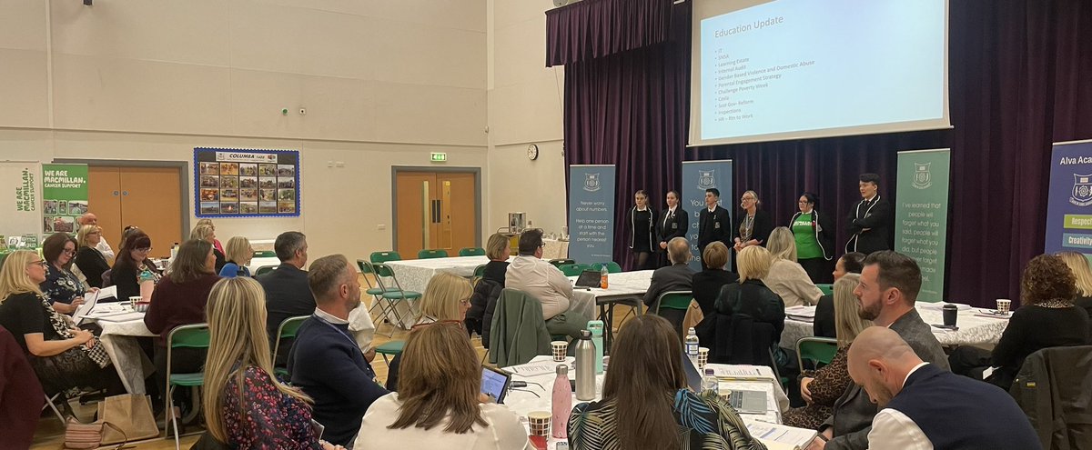 Colin Bruce (@colinbruce1980) on Twitter photo We enjoyed hearing about the progress of the Rights Respecting Schools Awards from Alva Academy. <a href="/UNCRC/">Children's Right's</a> 
A highlight of a busy Heads meet. 
Great examples of pupil voice. Well done on the gold๐
Best wishes to <a href="/ClacksCouncil/">Clackmannanshire Council</a> <a href="/ClacksEducation/">Clackmannanshire Council People Directorate</a> HR superstar Dawn. Happy retirement. We enjoyed hearing about the progress of the Rights Respecting Schools Awards from Alva Academy. <a href="/UNCRC/">Children's Right's</a> 
A highlight of a busy Heads meet. 
Great examples of pupil voice. Well done on the gold๐
Best wishes to <a href="/ClacksCouncil/">Clackmannanshire Council</a> <a href="/ClacksEducation/">Clackmannanshire Council People Directorate</a> HR superstar Dawn. Happy retirement.