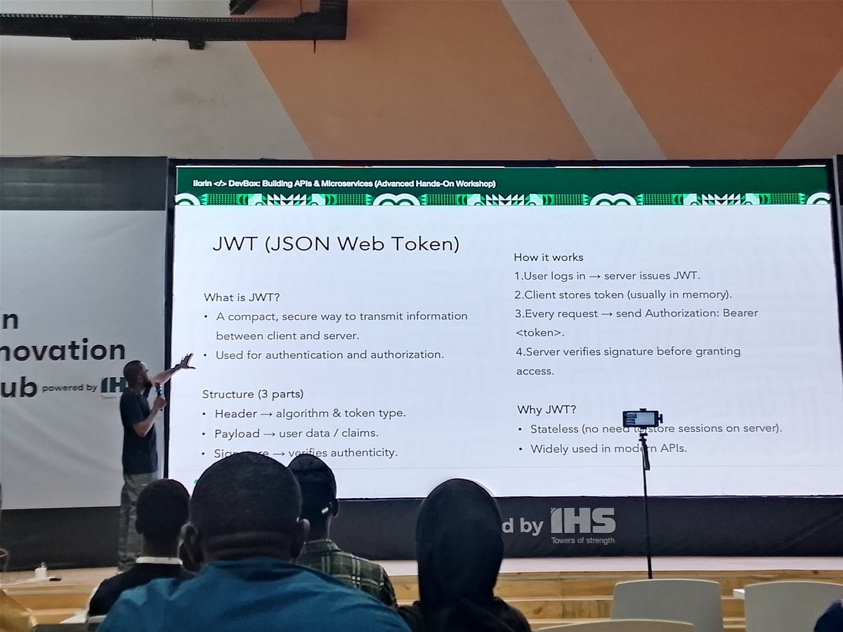 akanhotheDev's tweet image. Day 21 ๐ | At Ilorin Innovation Hub today ๐ Learned what APIs are, how they work, building APIs & using API keys ๐ Also explored no-code tools that build full apps from prompts โก Tech is wild! #CodeWithInStep #100DaysOfCode #API #NoCode #WebDevelopment #IIH @temikeezy