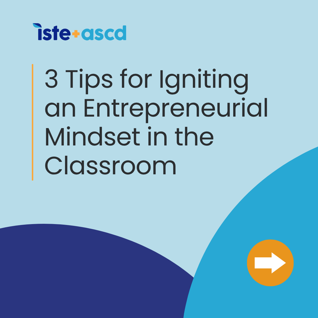 ISTE_ASCD's tweet photo. How do you encourage students to own their learning? Ignite Agency—part of ISTE+ASCD’s Transformational Learning Principles—empowers educators to create learner-led experiences.
Read the full article: https://t.co/HWhYgJrsZX
Find all the TLPs: https://t.co/1aZBB8bATY
#TLPs https://t.co/y61op5egRi