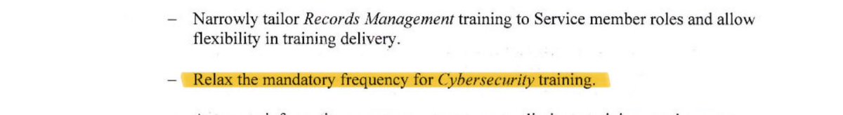 EODHappyCaptain's tweet image. As someone who has done Cybersecurity 3 times this year, I support this.