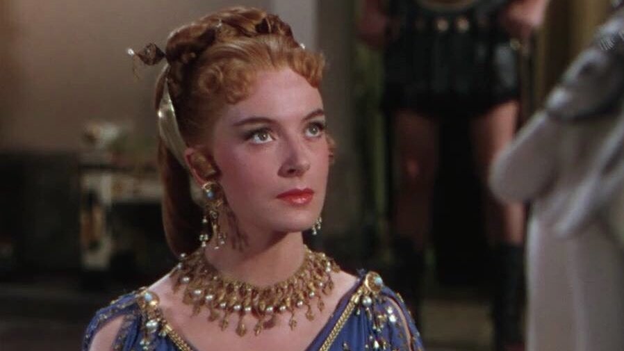 happy birthday deborah kerr !!! i have yet to see anyone who looked as divine as she did in 'quo vadis' (1951)
