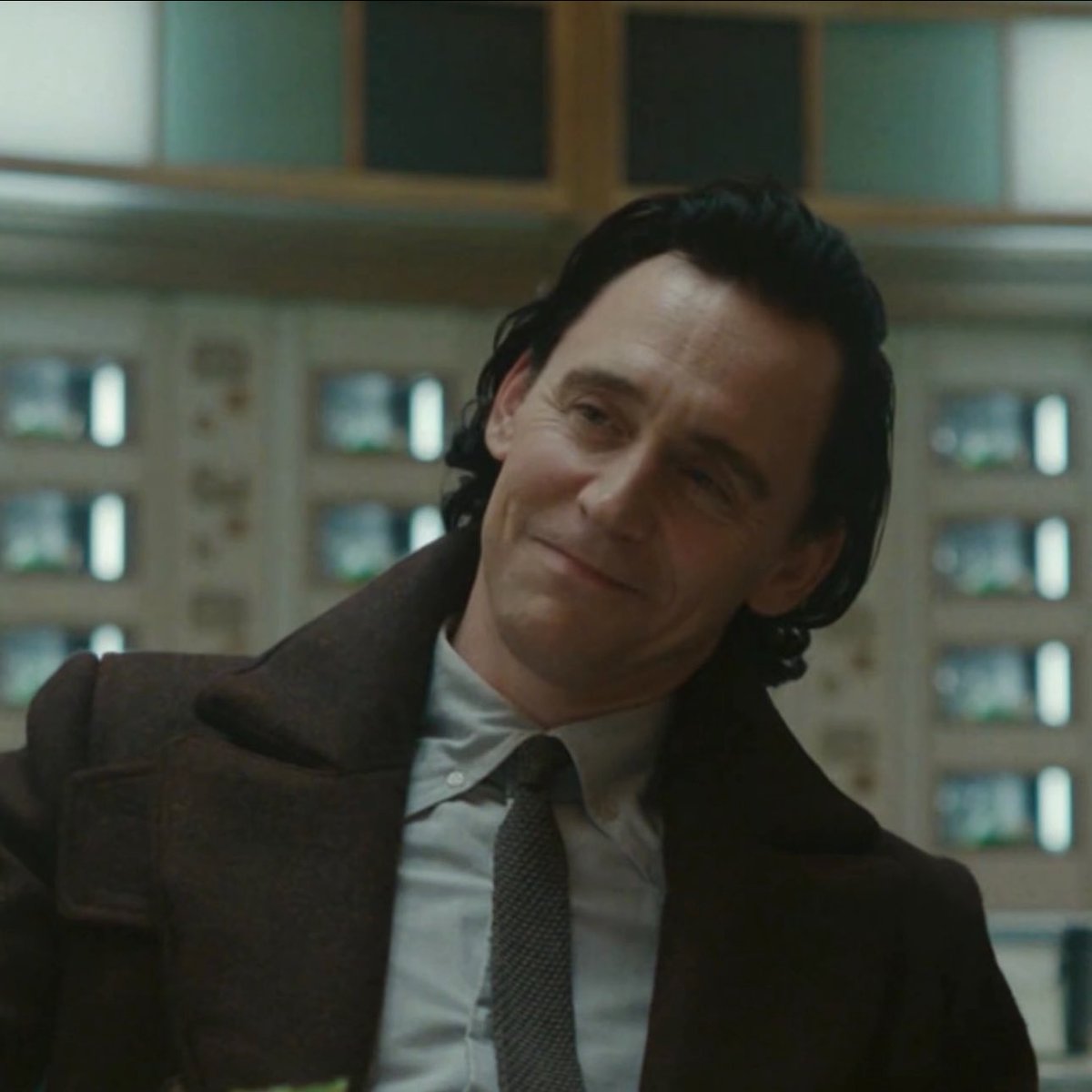 Loki’s looking at Mobius in all of these btw