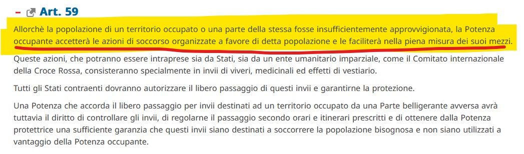 <a href="/GiorgiaMeloni/">Giorgia Meloni</a> 1. il blocco navale è ILLEGALE perché quelle sono acque dei palestinesi
2. se gli aiuti possono essere consegnati così facilmente perché non lo avete fatto? Dato che le persone stanno morendo di fame a causa di Israele
3. rilegga la Convenzione di Ginevra
4. smetta di mentire