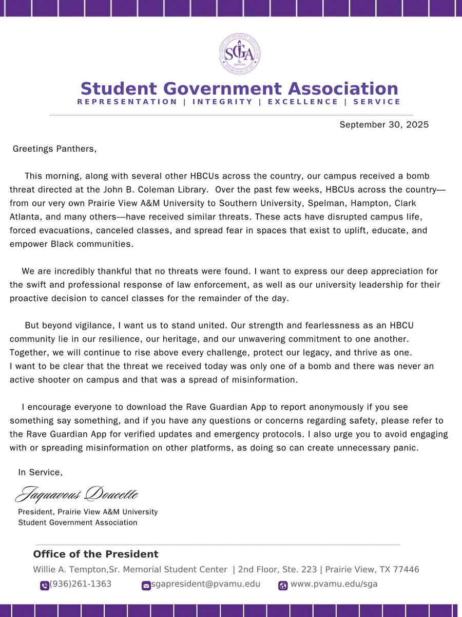 Student Government Association tweet media