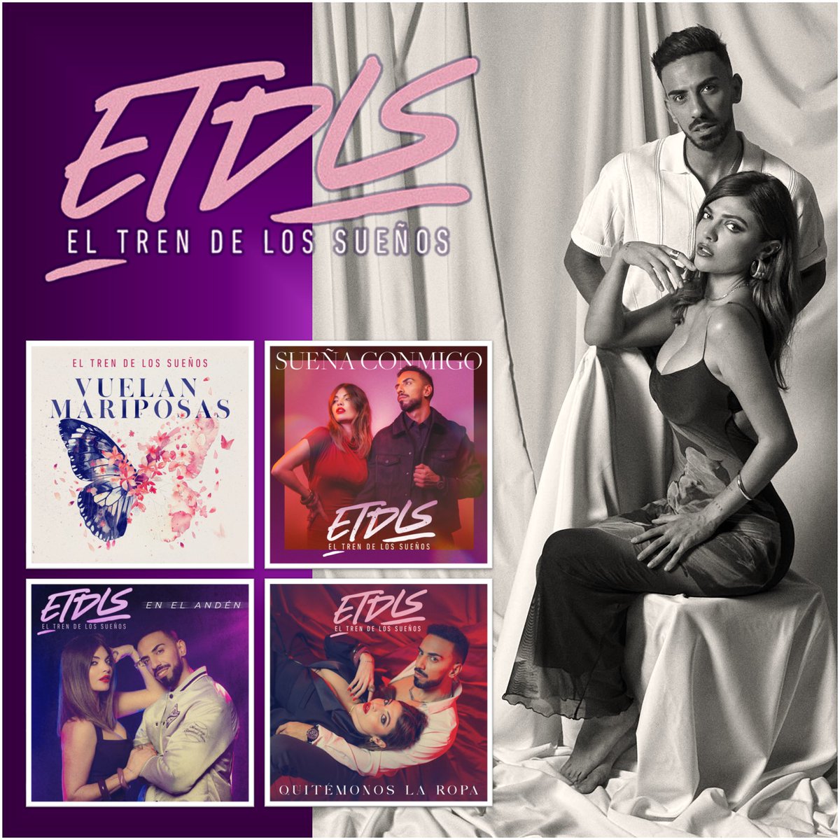 Y una difícil decisión... Si tuvieras que elegir uno y solamente uno, ¿Cuál de los cuatro sencillos de la nueva etapa de El Tren de los Sueños Oficial escogerías? 🤔🤔🤔🤔