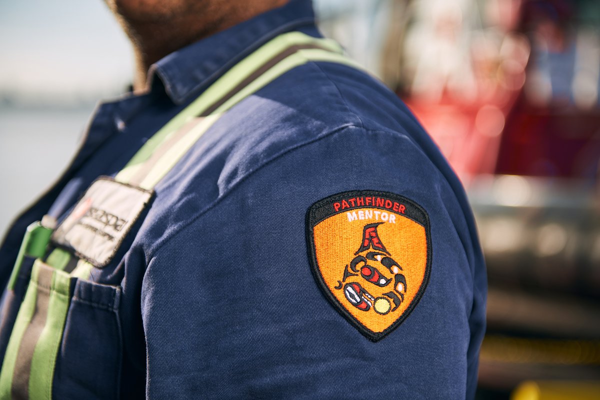 Seaspan's tweet image. On #NDTR, we stand with Indigenous Peoples in support of those impacted by the residential school system &amp;amp; in celebration of traditional cultures. We're committed to building meaningful partnerships that create job opportunities &amp;amp; economic benefits for Indigenous communities.