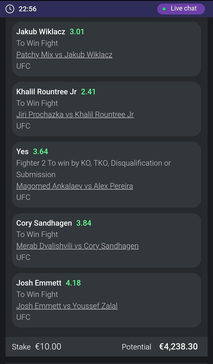 333Rusek's tweet photo. #UFC320 https://t.co/2PkisEiqww