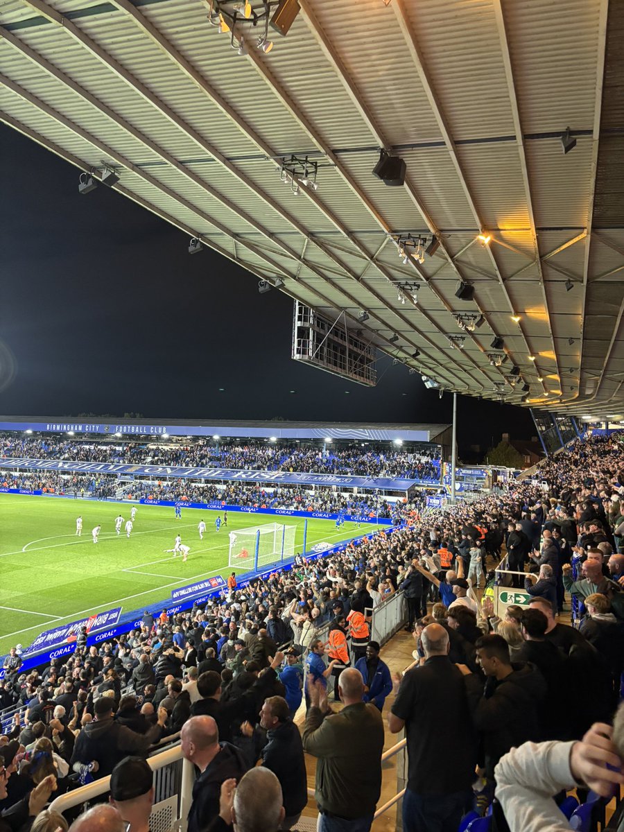 That late goal doesn’t hide the fact that was a poor second half performance

Worrying that this side doesn’t look like keeping clean sheets, making individual mistakes and cannot defend a set piece

Justice for Tommy Doyle and James Beadle after that tonight #bcfc